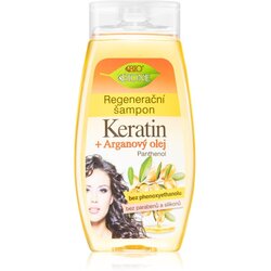 Bione Cosmetics Keratin + Argan regeneracijski šampon za sijaj in mehkobo las 260 ml Cene