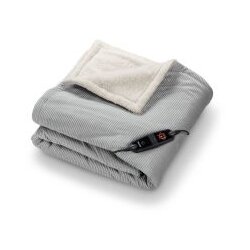 HD 81 Cord Light Grey Green Planet električna deka Cene