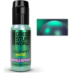 Green Stuff World chameleon paint emerald getaway 17ml Cene