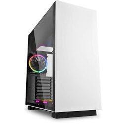 Sharkoon kućište gaming, pure steel rgb atx, white Cene