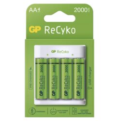 GP Batteries Punjač za baterije E411-210AAHC-2B4, USB Cene