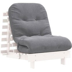 Maison Chic futon - futonski ležalnik z ležiščem bela 70x206x11 cm trdna borovina, (21729480) Cene