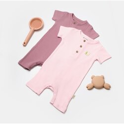 Baby Cosy bodi majica majica kratkih rukava sa šortsom za devojčice od bambusovih vlakana Cene