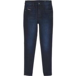 Diesel Kavbojke slim D-SLANDY HIGH Modra Cene