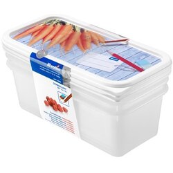 Domino set posuda za zamrzivač 3 x 1,2 L Cene