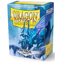 Arcane Tinmen Dragon Shield 100 Standard Sleeves - Petrol Matte Cene