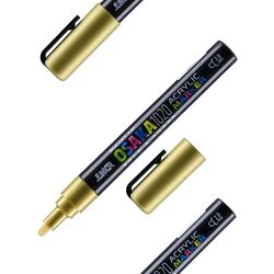 Osaka 1020, akrilni marker, 2.0mm, metalic - odaberite boju Cene