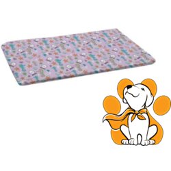 Misoko pad Reusable Pink Seahors 70x80cm, Višekratne Prostirke Za Štence, 2 kom Cene