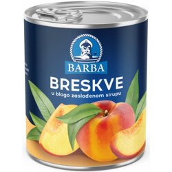 Barba KOMPOT BRESKVA POLOVINE 820G Cene