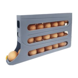 INF Posoda za shranjevanje jajc za organizator hladilnika s pokrovom Grey, (21540841) Cene