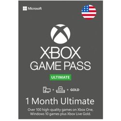 X BOX Game Pass Ultimate 1 Month - Live - United States Cene