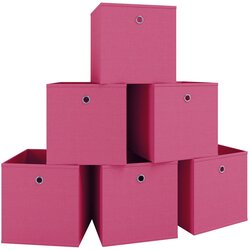 MID.YOU Set Zložljivih Zabojev Boxas, Pink, 6 Kos Cene