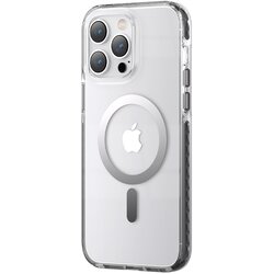 Kingxbar Magnetni ovitek za iPhone 14 Plus MagSafe PQY Ice Crystal Series siv, (21522051) Cene
