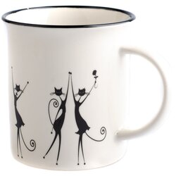 Dakls Porculanska šalica Cats Kristy, 310 ml Cene