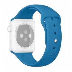  Narukvica Moye za Apple Watch Silicone Strap 44/ 45/ 49 mm deep blue Cene