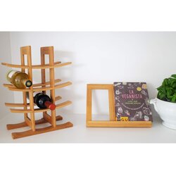 ZELLER Regal za steklenice Present Bamboo (29 x 16 x 42 cm, za 12 steklenic) Cene
