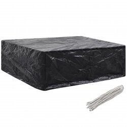 vidaXL Pokrivalo za vrtno pohištvo 8 obročkov 250x210x90 cm, (20580865) Cene