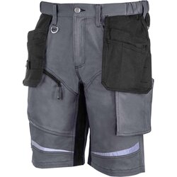 Slim Fit Zaštitne Kratke Hlače Sivo-Crne M Lahti L4071202 Cene