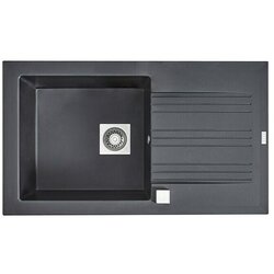 Carea Ugradbeni sudoper Muscade (D x Š: 86 x 50 cm, 1 korito, granit®, Crne boje) Cene