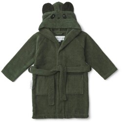 Liewood dječji ogrtač za kupanje lily panda hunter green Cijene