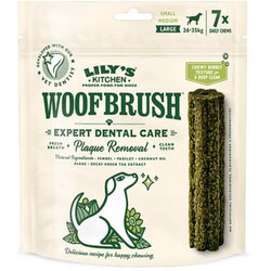 Lily's Kitchen Woofbrush Dental Chew palčke Large - 7 x 47 g Cene
