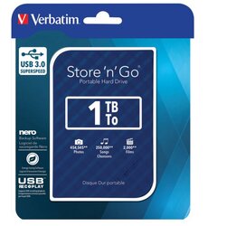 Hard DISK 2.5" 1TB USB 3.0 - 3D SURFACE VERBATIM 53200 PLAVI BLISTER Cene