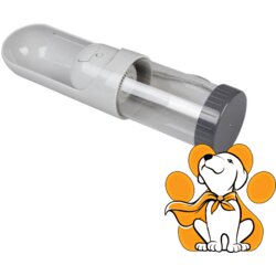 DUVO+ Compact Drinking Bottle 300ml, Flašica Za Vodu Za Pse i Mačke, Siva Cene