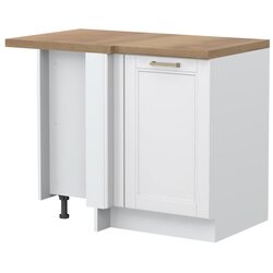 Jela kotni element za kuhinjo tara R-UG-1K (ve barv)-bela mat lak Cene