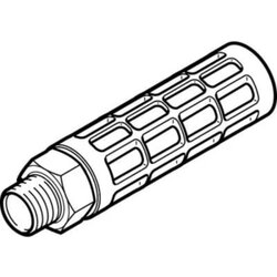 Festo prigušivač 151990 U-1-B 10 bar polietilen, aluminij 1 kom. Cene