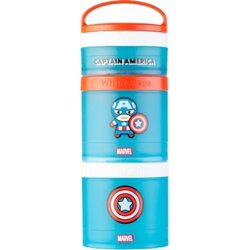 BlenderBottle Whiskware Stackable Snack Pack - Captain America Cene