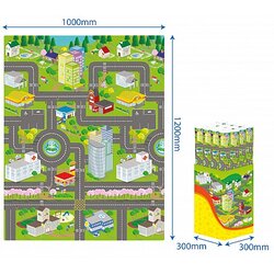 Sunta mapa grada podloga 100x120mm Cene