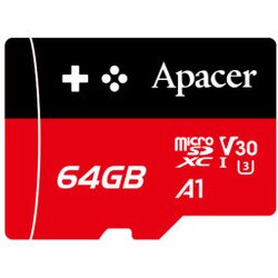 Apacer spominska kartica microSD XC 64GB Class 30 Gaming AP64GMCSX10U7-RAGC Cene