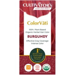 CULTIVATOR'S ColorVãti Organska zeliščna barva za lase - 12 Burgundija - 100 g Cene