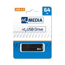 Mediarange My USB 2.0 Drive USB stick 64 GB crna 69263 USB 2.0 Cene