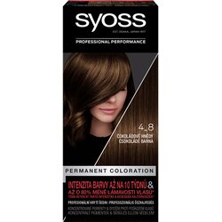 Syoss Permanent Coloration trajna barva za lase 50 ml odtenek 4-8 Chocolate Brown Cene