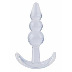 T Plug Beaded Clear AT 1126 Cene