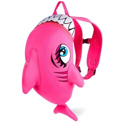 Crazy Safety® otroški vodoodporni nahrbtnik shark pink Cene