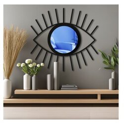Wallxpert Ogledalo Ozgl523, 48x45 cm, Plavo Cijene