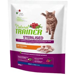 Trainer daily nutrition sterilised adult with turkey - hrana za sterilisane odrasle mačke - sa ćuretinom (300g, 1,5kg i 10kg) 300g Cene