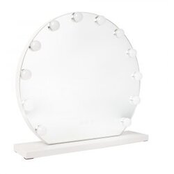  Ogledalo kozmetičko Smile LED Hollywood stolno 48 x 50 cm – Bijelo Cijene