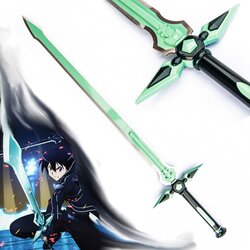 SWORD Art Online Kirito replika meča Dark Repulser Cene