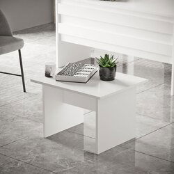  Vo2-W White Coffee Table Cene