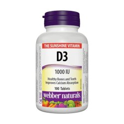 Webber Naturals D3 1000IU Cene
