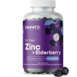 Sweet Nutribites Zinc + Elderberry - 90 gum. bomb. Cene