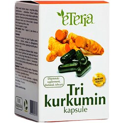Ettera Tri kurkumin 100 kapsula Cene