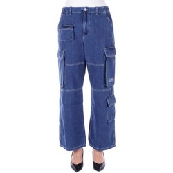 MM6 MAISON MARGIELA Lahkotne hlače & Harem hlače M60793-MM04S Modra Cene