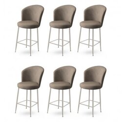 Hanah home set barskih stolica Alte, 6 dijelova, bež Cijene