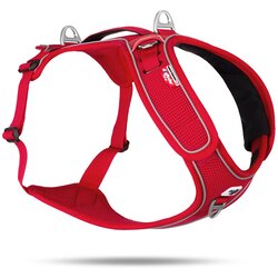Curli oprsnica za pse Belka Adjustable Neck rdeča XXXL Cene