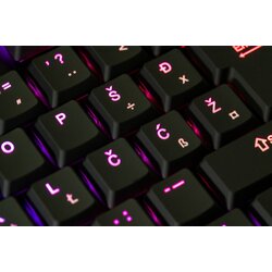 Redragon horus K619-RGB žična mehanska tipkovnica, rdeča stikala slo/hr layout Cene