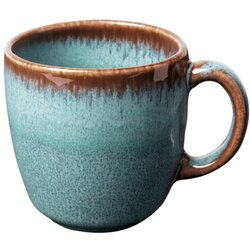 like | Villeroy & Boch turkizno rjava lončena skodelica Villeroy & Boch Like Lave, 190 ml Cene